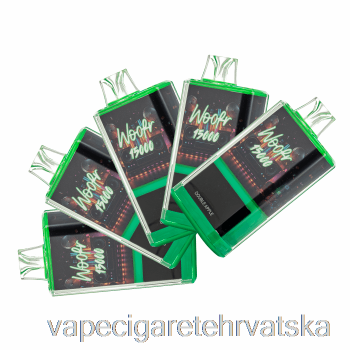 Vape Cigarete [paket Od 5] Woofr 15000 Za Jednokratnu Upotrebu
